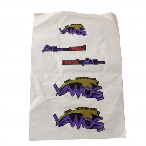 Serie adesivi Derbi Vamos