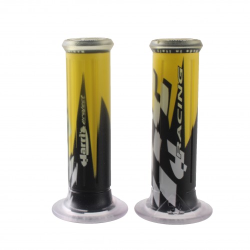 Coppia manopole Harri's Racing grigio...