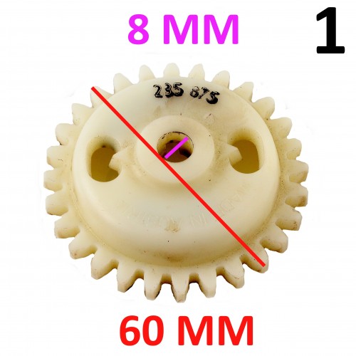 Ingranaggio pompa acqua 28 denti...