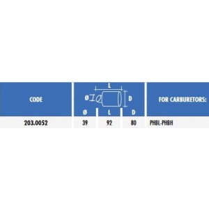 Filtro aria attacco corto... 2