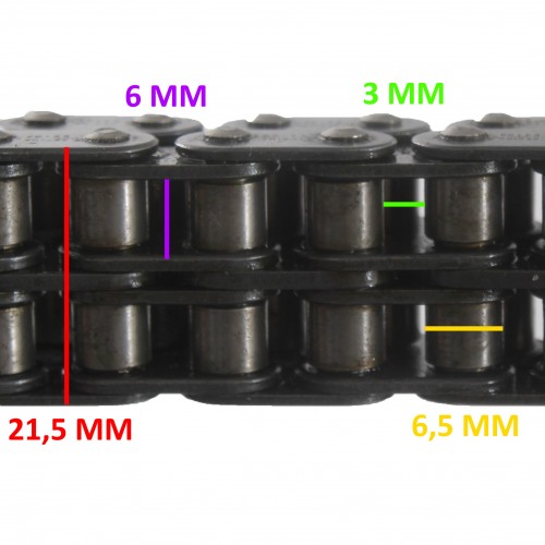 Catena distribuzione doppia da 35 maglie