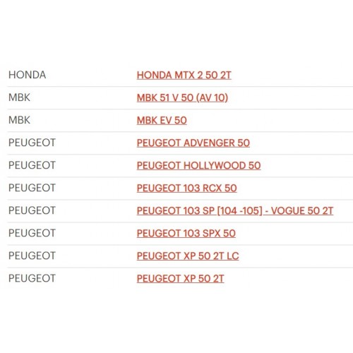 Filtro aria per PHBG da 19 Malossi...