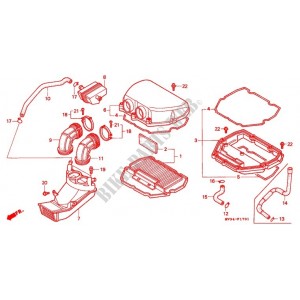 Filtro aria Honda CBR F3... 2