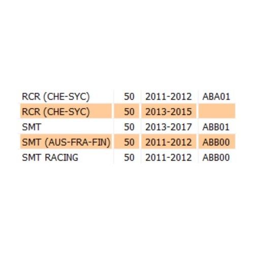 Freccia Gilera RCR SMT Derbi Cross...