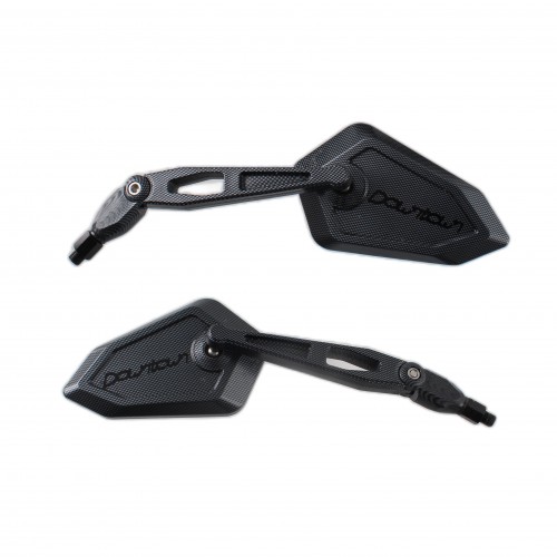 Coppia specchi effetto carbonio Kymco...