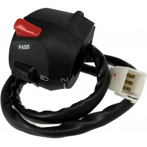 Devio luci sinistro Derbi...