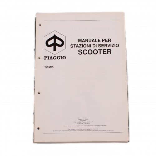 Manuale officina scooter Piaggio...