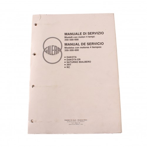 Manuale officina Gilera Dakota...