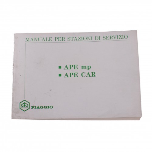 Manuale officina per Piaggio Ape MP e...