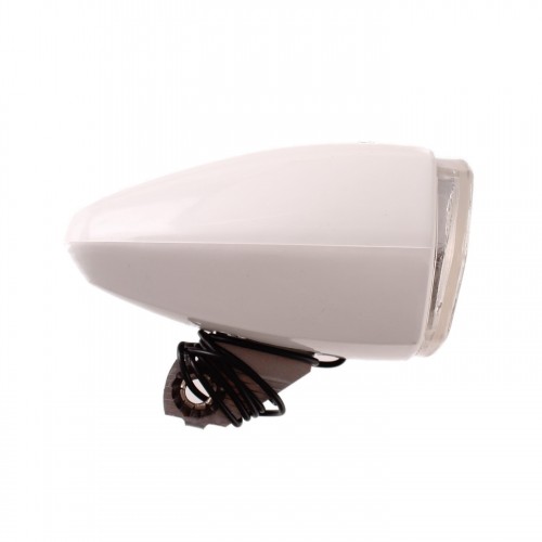 Faro anteriore bianco per bici epoca...