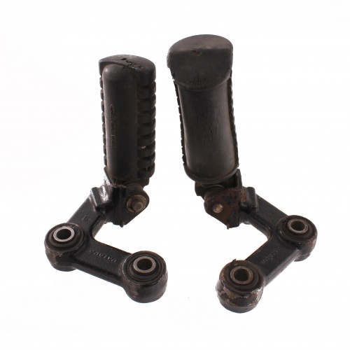 Coppia pedane passeggero moto Cagiva...