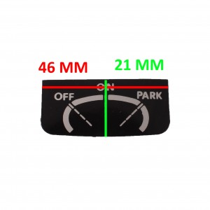 Adesivo On Off Park per... 2