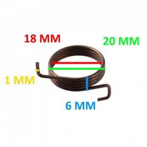 Molla rullo punteria Honda... 2