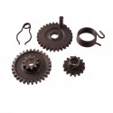 Kit ingranaggi avviamento motore FBM Minarelli V1