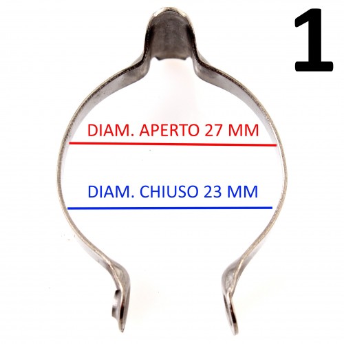 Fascetta ferma guaina al telaio bici...