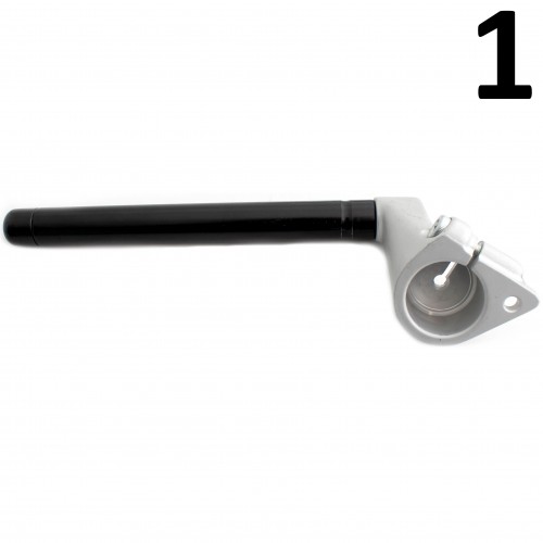 Semimanubrio destro e sinistro Cagiva...