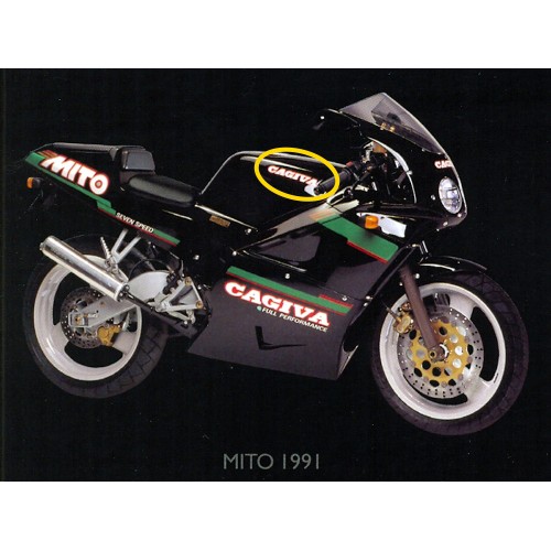 Adesivo serbatoio Cagiva Mito 1 serie...