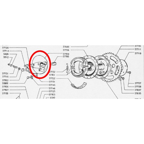 Piatto portaceppi posteriore...