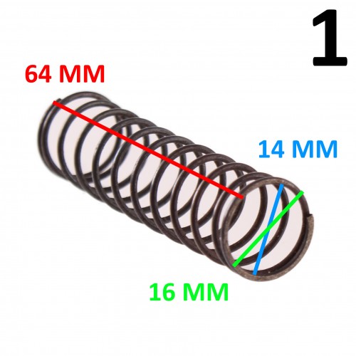 Molle per Lambrettino varie misure