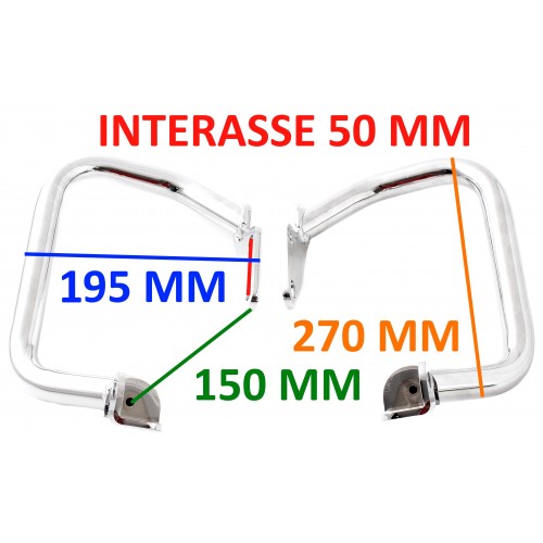 Kit paragambe tubolare del passegero...
