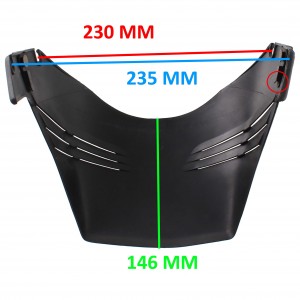 Frontino casco cross Nolan... 2