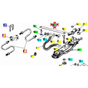 Tirante supporto cambio Ape... 2