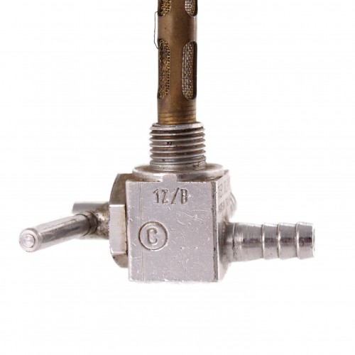 Rubinetto benzina a due uscite per...