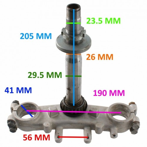 Testa crocera forcella Yamaha TDR 125...