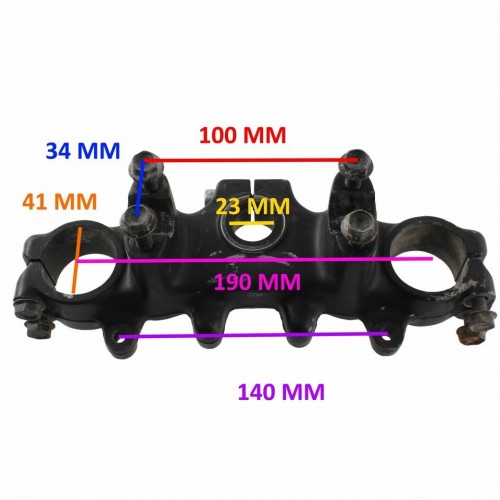 Piastra superiore forcella Yamaha TDR...