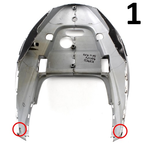 Codone Kymco Agility 50 ruote da 10 e 12