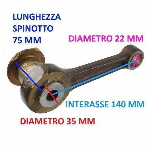 Biella Yamaha 600 epoca interasse 140...