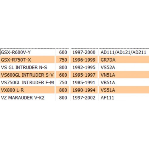 Catena di distribuzione per  Suzuki...