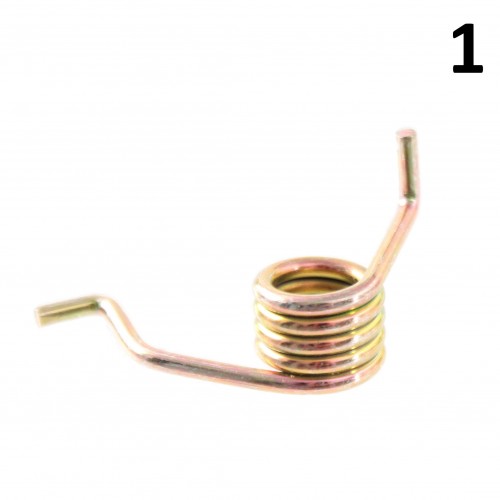 Molla richiamo della pedana...