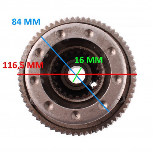 Campana frizione Sachs 125 6 marce...