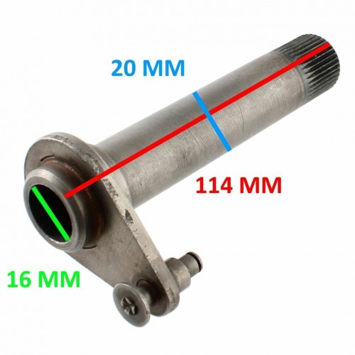 Albero selettore cambio Garelli 4...