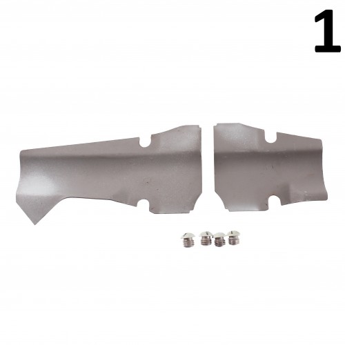 Coppia parapolvere sotto manubrio per...