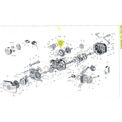 Albero messa in moto Atala Califfone...