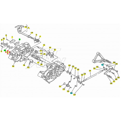 Saltarello fissa folle per Cagiva...