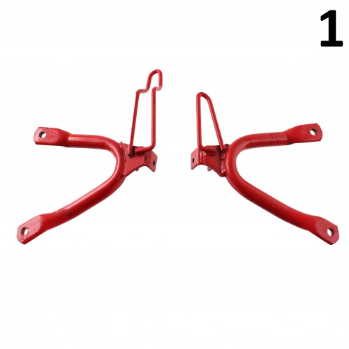 Staffa supporto pedana posteriore...