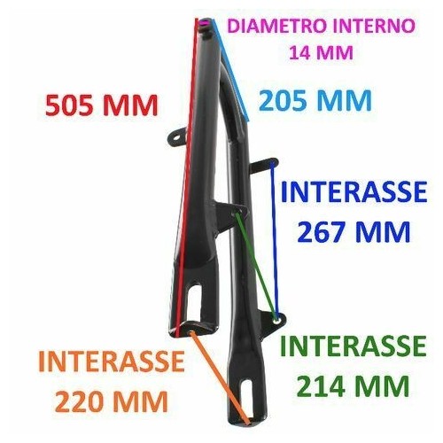 Forcellone posteriore moto epoca