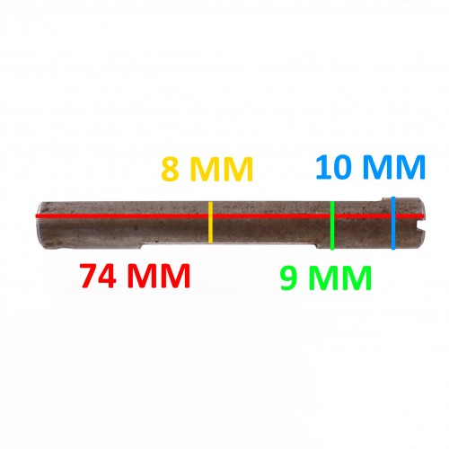 Perno 10x74 mm per Ape 1954 1955