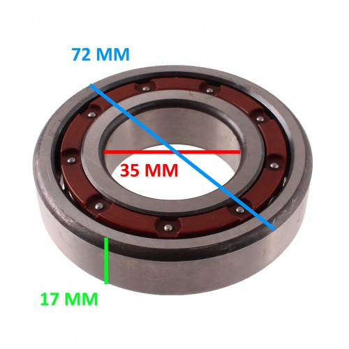 Cuscinetto a sfere da 35 - 72 - 17 mm...