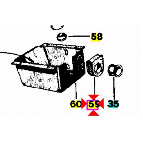 Supporto elastico scatola cambio per...