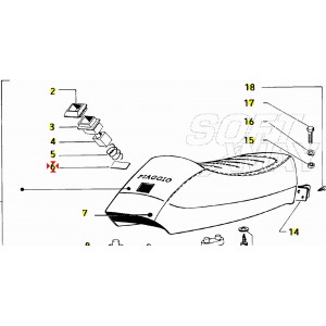 Piastra serratura sella per... 2