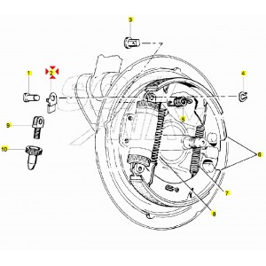 Molletta fissaggio ceppi... 2