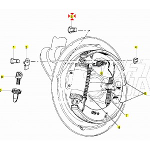 Perno ceppi freno anteriore... 2