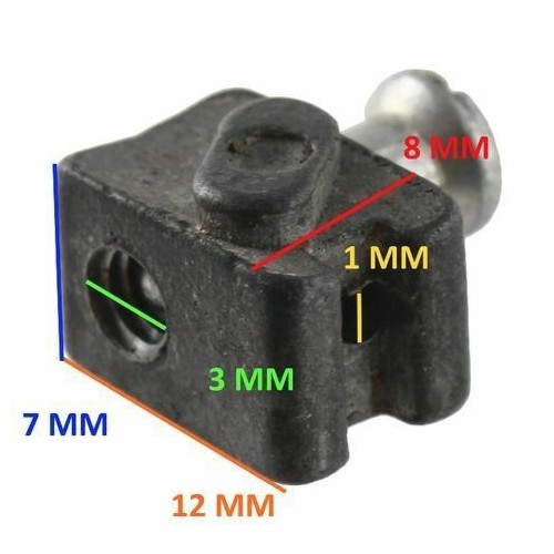 Cursore comando gas ciclomotori epoca