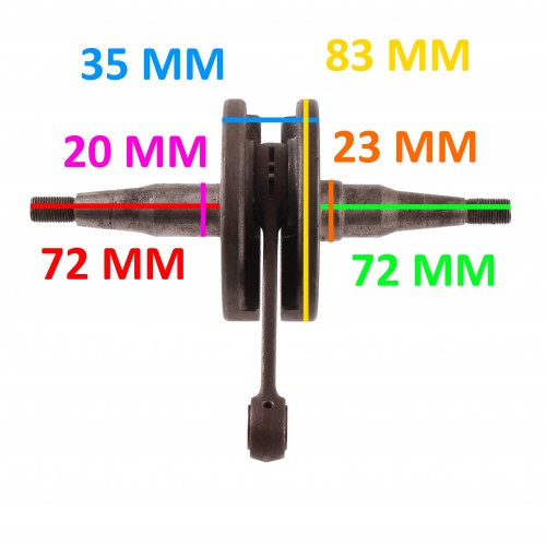 Albero motore per Garelli Superciclone