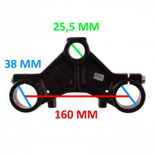 Piastra superiore forcella per Motron...