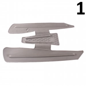 Tappeto poggiapiedi grigio... 2